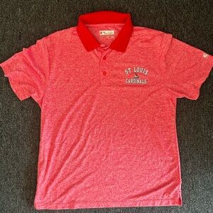 MLB St. Louis Cardinals True Fan polo size XL